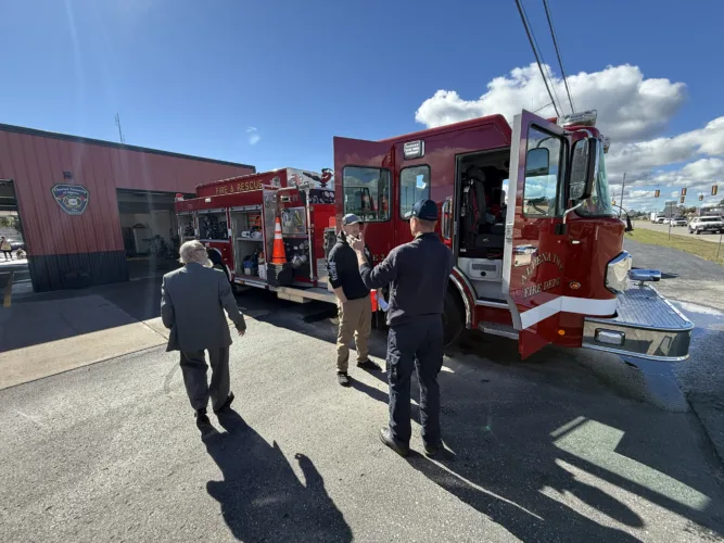 Alpena Township Fire Department conducts open house for Fire Prevention Week